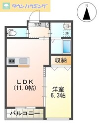 レガシー稲毛の物件間取画像